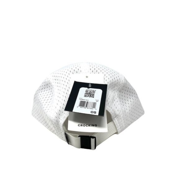 🔥HOT SALE🔥Converse Mens 10008522-A03 Mesh Camp Cap White Blue Flat Low Brim - Picture 4 of 4